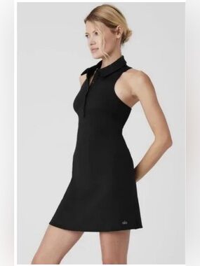 ALO YOGA CHARMED TENNIS DRESS SIZE S
